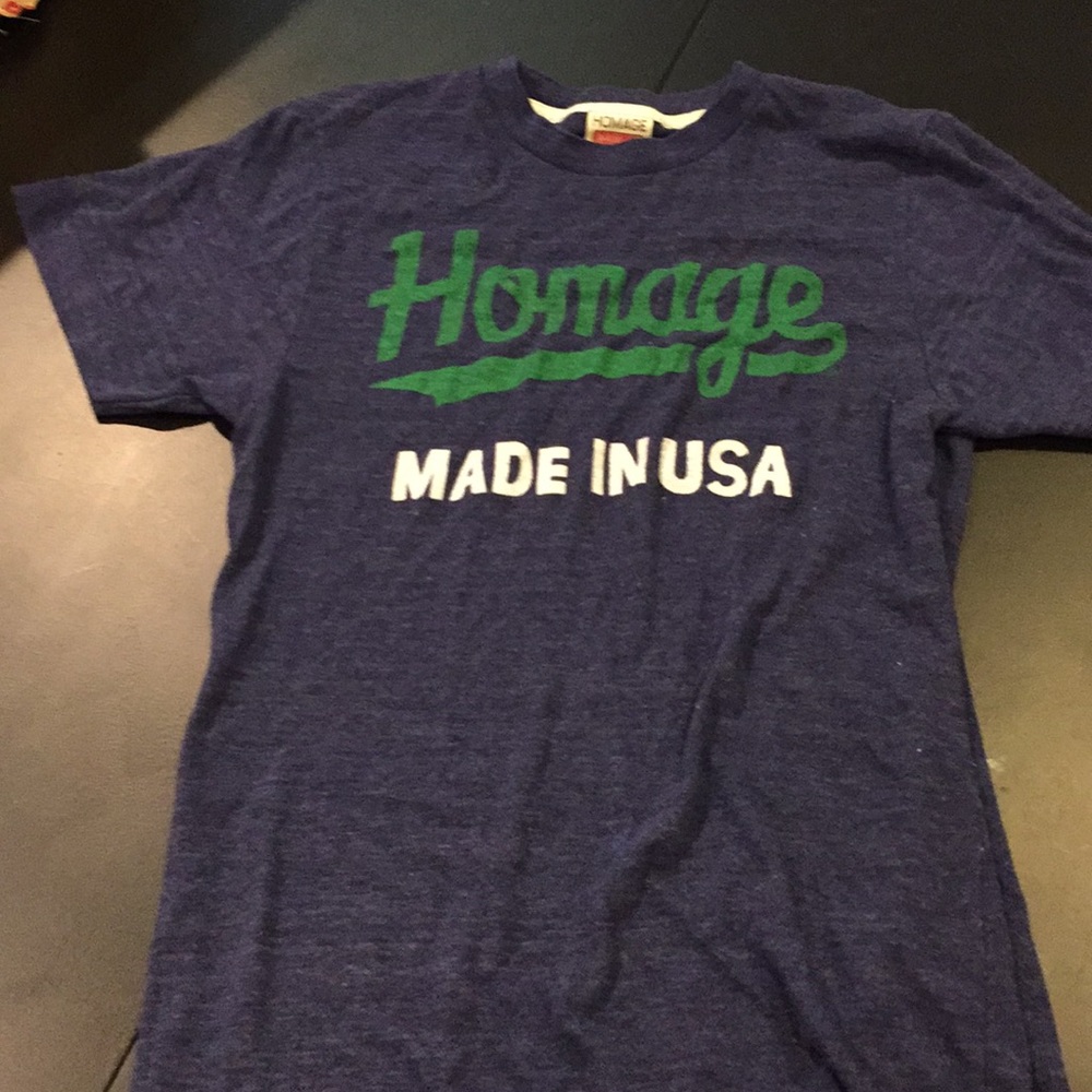 Homage print tee